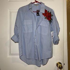 Forever21 plaid blouse